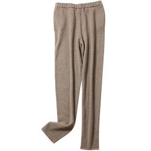 品质为王 意大利山羊绒锥型休闲裤 不染色奢靡克什米尔 KAKA特惠