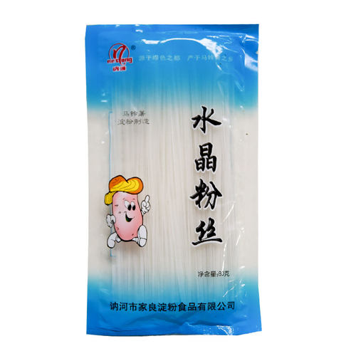 东北特产正宗水晶粉丝透明火锅马铃薯土豆粉条袋装90g*10袋