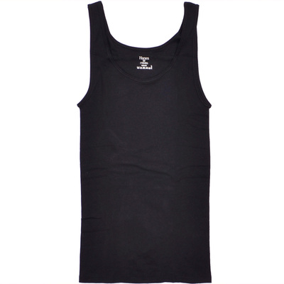 HANESU领简约显瘦修身包邮背心