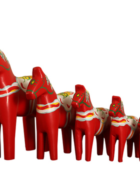 瑞典小摆件结婚礼物免邮达拉木马