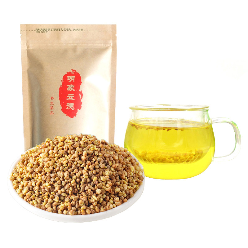 饭店黄苦荞茶爱点散装麦香型