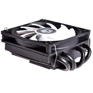 ID-COOLING IS55CPU温控风扇静音下压试ITX超薄散热器仅55mm