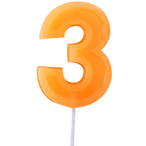 数字蜡烛创意儿童生日派对装饰用品彩色数字生日蜡烛蛋糕蜡烛