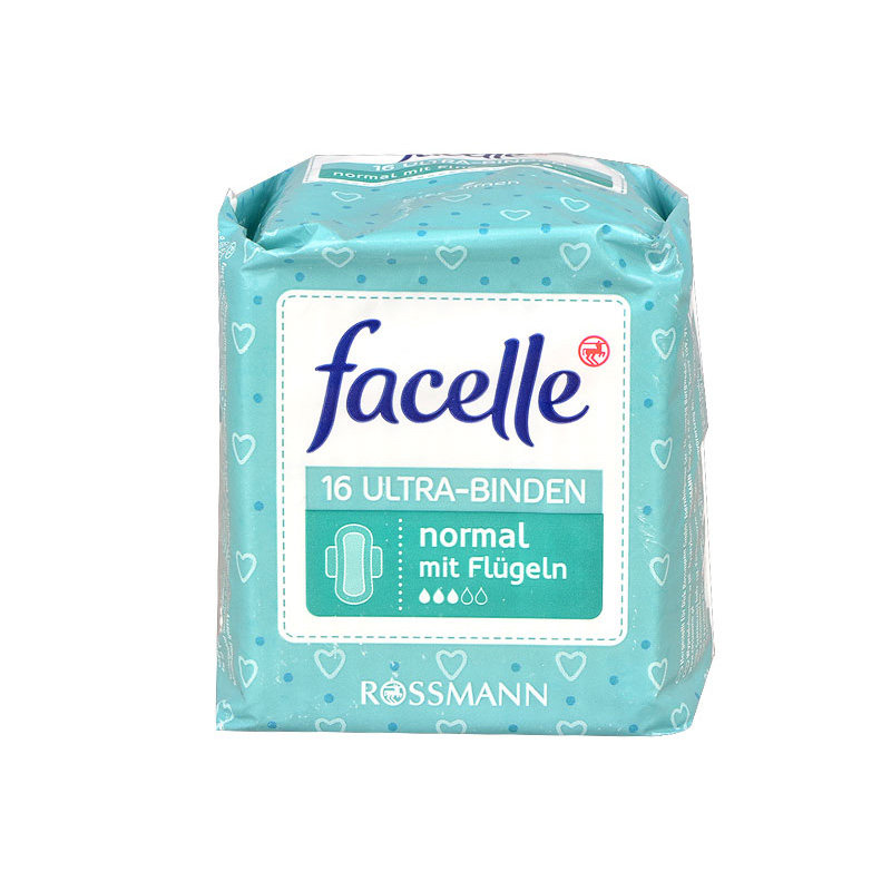 FACELLE德国日用棉柔超薄卫生巾