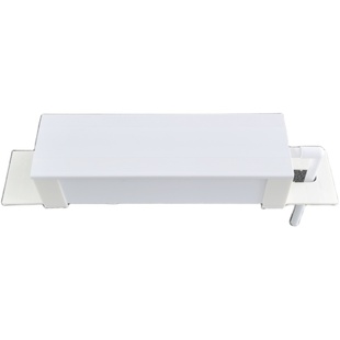 鱼缸上滤过滤槽白色上下拉伸加盖子款雨淋式过滤滴流盒水族箱