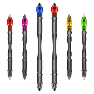 德国麦丹利电动螺丝刀批头十字风批头起子头磁性手电钻强磁圈套装