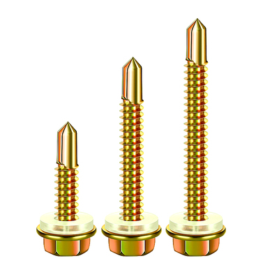 外六角自攻彩钢棚加长燕尾丝