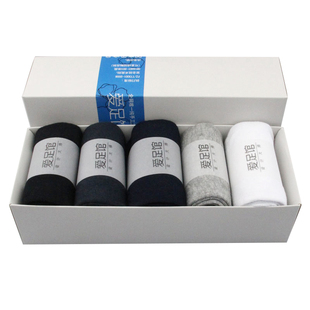 五指袜 男 纯棉 包邮分趾袜 男士袜子 五趾袜无根 商务中筒五双装