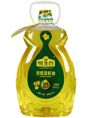 悦生合一级清香双低菜籽油