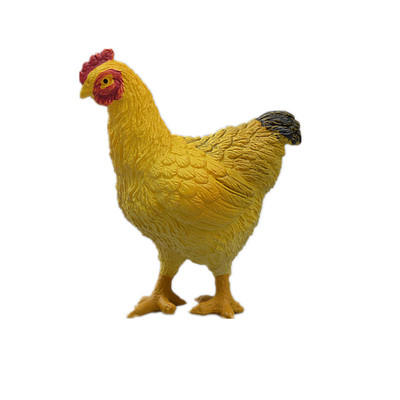 快乐鸡鸭鹅绵羊家禽仿真动物模型