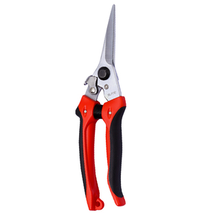 台湾进口佐川吉782多功能修枝剪盆景剪刀摘果剪不锈钢长嘴剪包邮