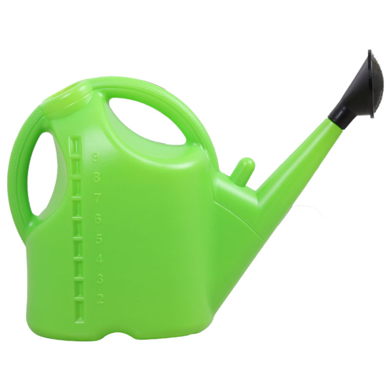 红豆加厚塑料5L10L大花洒水壶浇花喷壶家用长嘴浇水园艺工具包邮