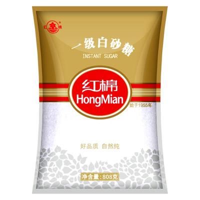 红棉一级白砂糖808g甘蔗白糖