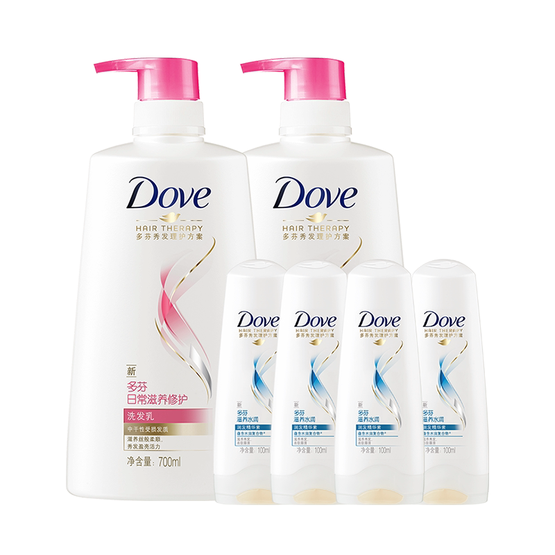 【多芬】滋养套装1400+100ml4