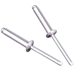 铆钉抽芯铆钉铝拉钉平圆头拉柳钉GB12618拉钉铝卯钉开口型拉铆钉