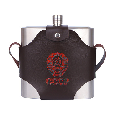 随身便携式空白俄罗斯3斤扁酒壶