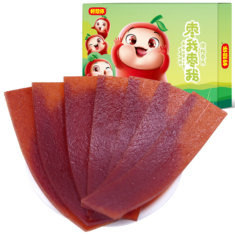 【好想你_红枣片320g】混装原味枣片