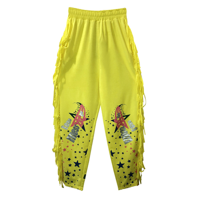 街舞潮牌流苏卫裤爵士舞服装