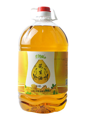 山西右玉 农到家 古法压榨花生油 5L