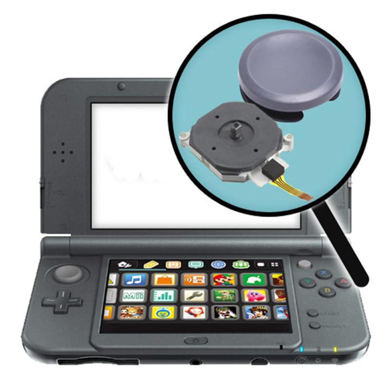 原装new 3DS LL/XL维修配件3DS摇杆左新小3新大三替换内置按键帽