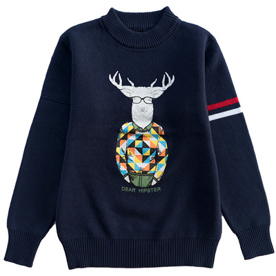 恒源祥男童毛衣加厚时尚秋冬