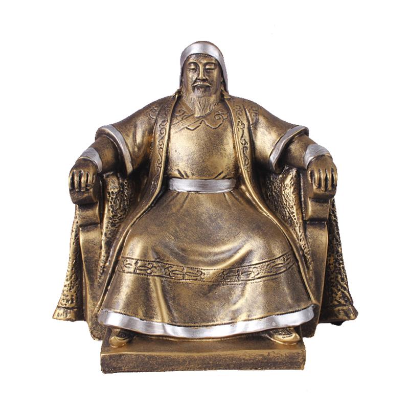坐像蒙古族特色工艺品树脂摆件