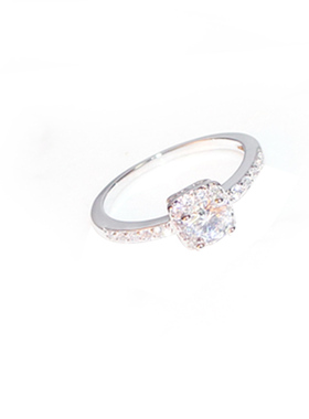 韩版欧美风网红皇冠钻百搭款戒指