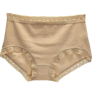 彩田内裤女高腰1098弹力纯棉蕾丝边纯棉裆大码1A305新款1A306全棉
