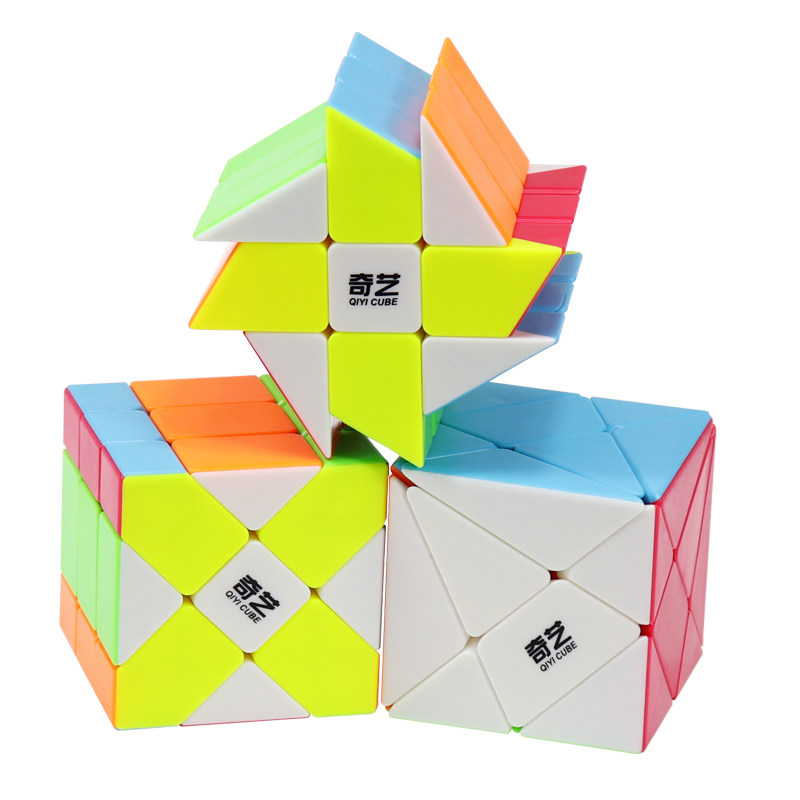 奇艺三阶异形魔方魔方变幻金刚