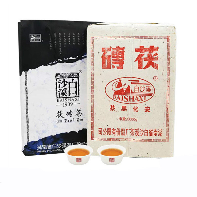 湖南安化白沙溪2012年3kg茯砖茶