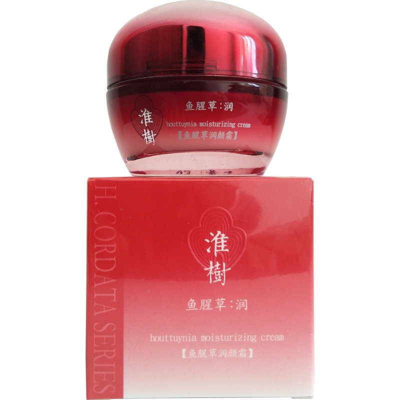 淮树鱼腥草润颜霜舒缓保湿滋润