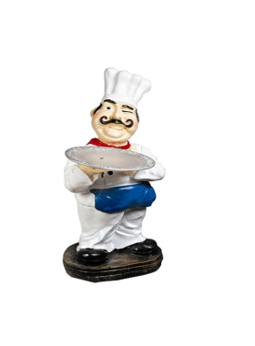 厨师公仔树脂餐饮门口摆件