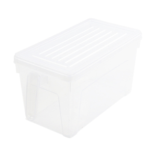 冰箱收纳盒抽屉式保鲜盒分隔带盖专用塑料盒子透明食品盒密封保鲜