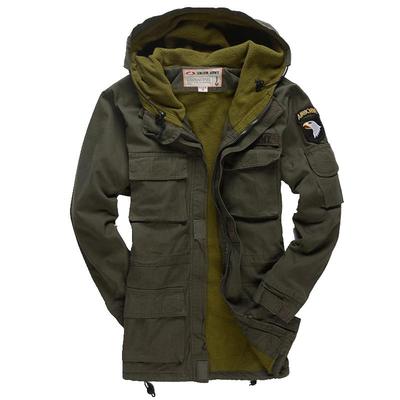 同盟军户外秋冬加绒军迷迷彩保暖