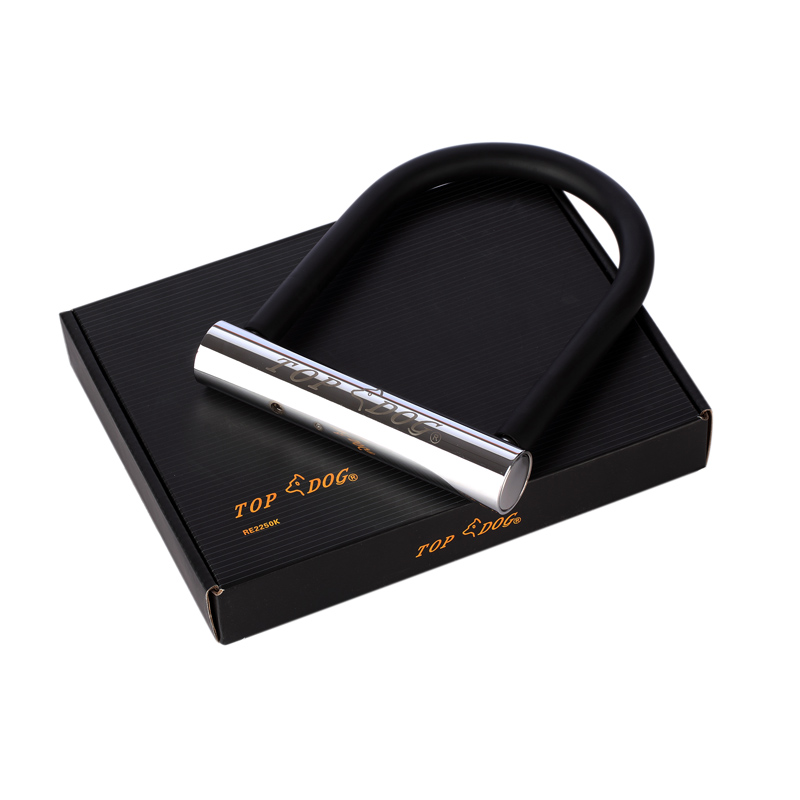 台湾狗王锁2250K电动车摩托车自行车抗液压剪防盗销防撬U型锁安全