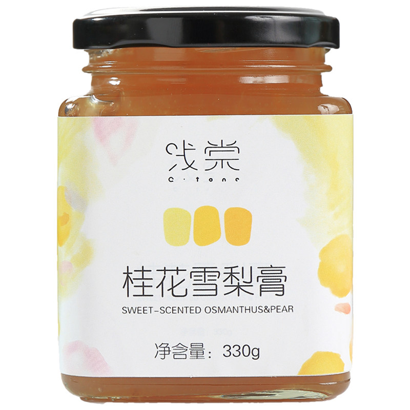 浅棠桂花雪梨膏冲泡饮品