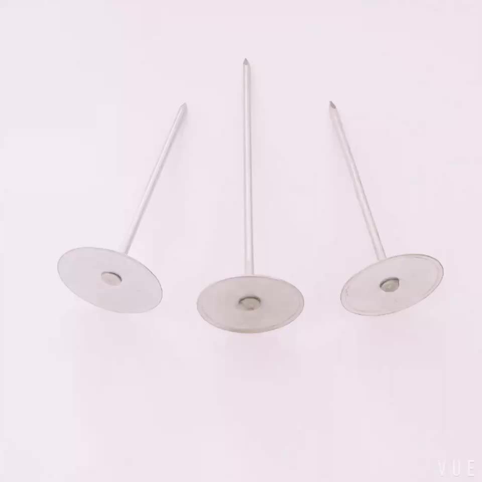 Mild Steel Cup Head Pin self adhesive Insulation Pin