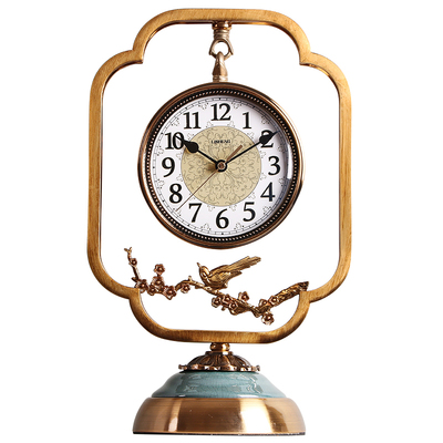 摆台式钟表座钟客厅玄关柜