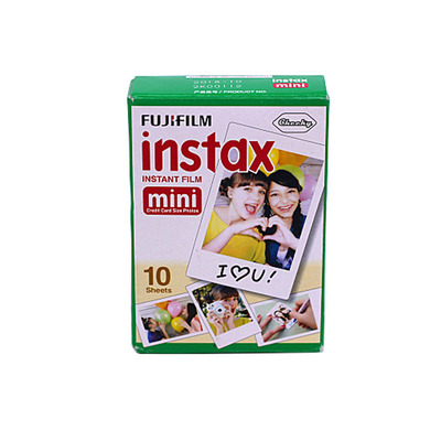 富士拍立得相纸instax mini7s/8/25/50s/90迷你系列3寸白边相纸