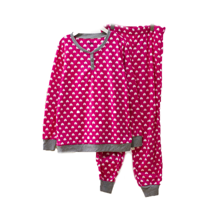 睡衣套装包邮春季长袖大码