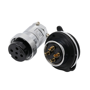 重强 航空插头插座30M-2芯3芯4芯5芯6芯7芯8芯10芯连接器开孔30mm