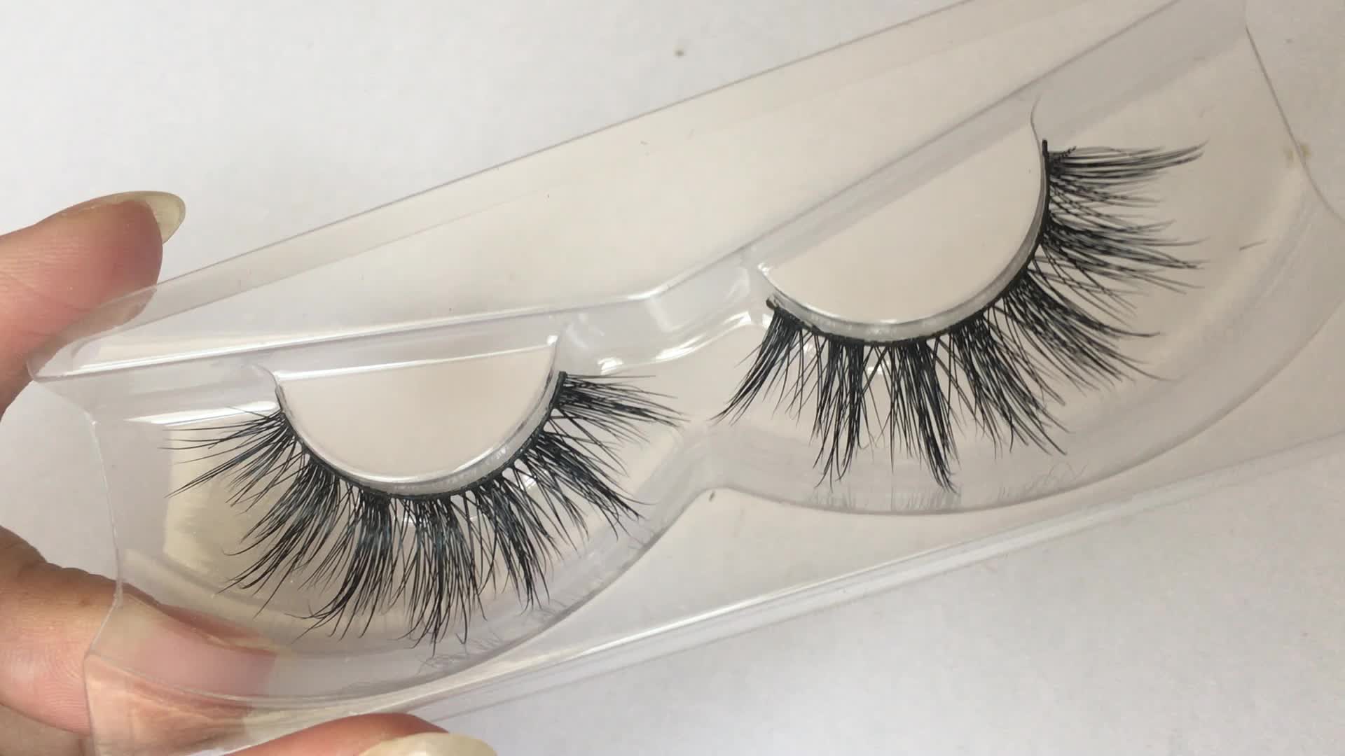 Wholesale Mink Eyelashes 100 Real Mink Lashes Strips Private Label