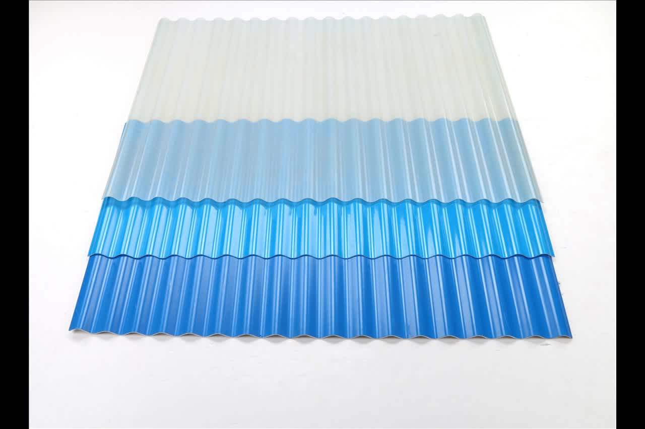 Light Weight Pvc Roof Sheet / Full New Pvc Material Roof Tile Buy
