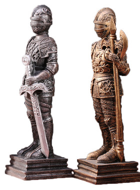 欧式风斯巴达罗马勇士咖啡厅盔甲