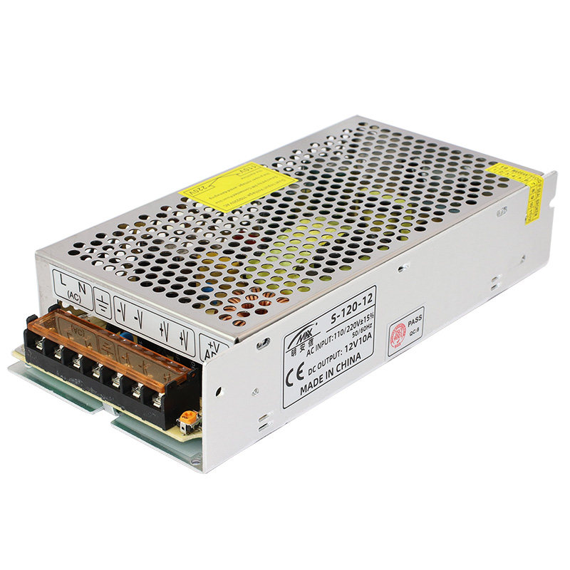 220伏转12v10a开关电源监控摄像机集中供电LED直流变压器S-120-12