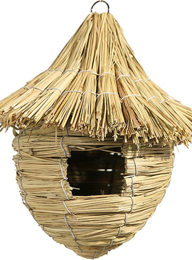 手工草编鸽子窝花园别墅用品户外