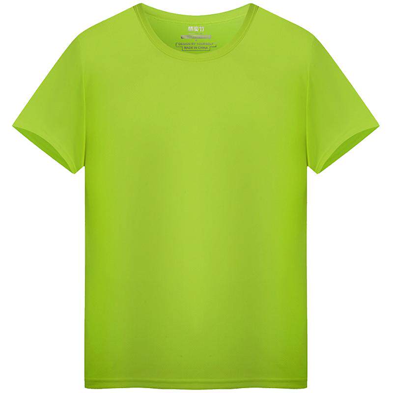情奕竹速干衣定制印LOGO班服t恤印制diy广告衫文化衫男女运动服装