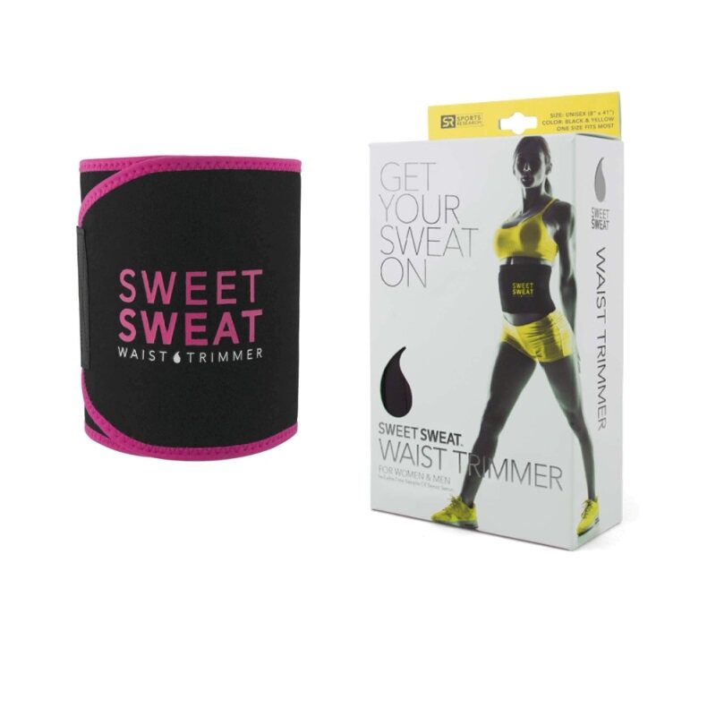美进口sweet sweat运动减脂暴汗腰带健身护腰束腰燃脂腹肌膏男女