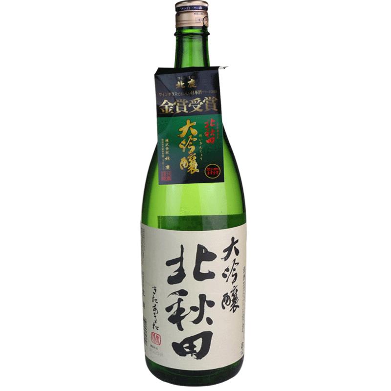 日本清酒北鹿北秋田大吟釀清酒1.8L原裝進(jìn)口發(fā)酵酒日本酒洋酒包郵