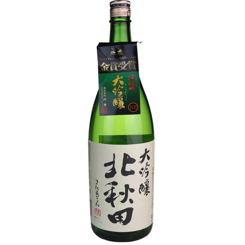 日本清酒北鹿北秋田大吟酿清酒1.8L原装进口发酵酒日本酒洋酒包邮